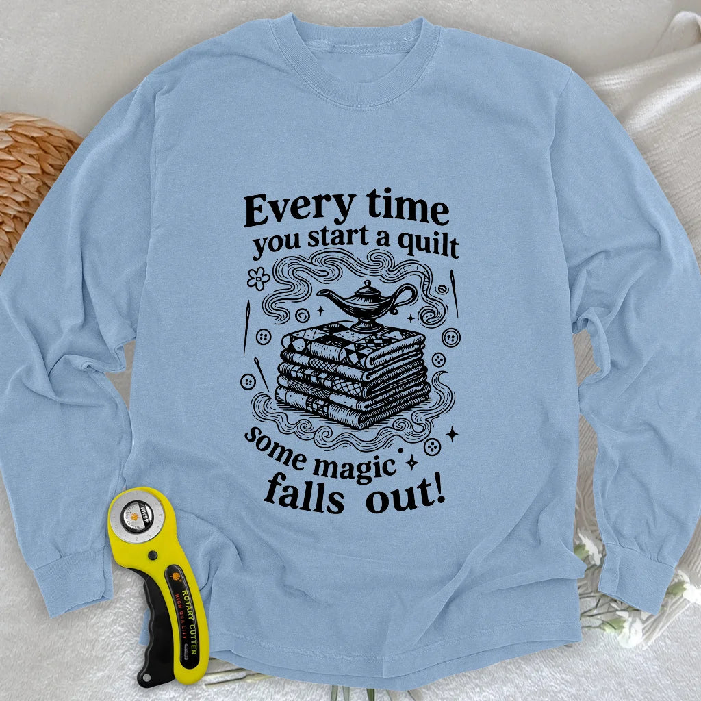 The Quilter’s Genie Long Sleeve T-shirt