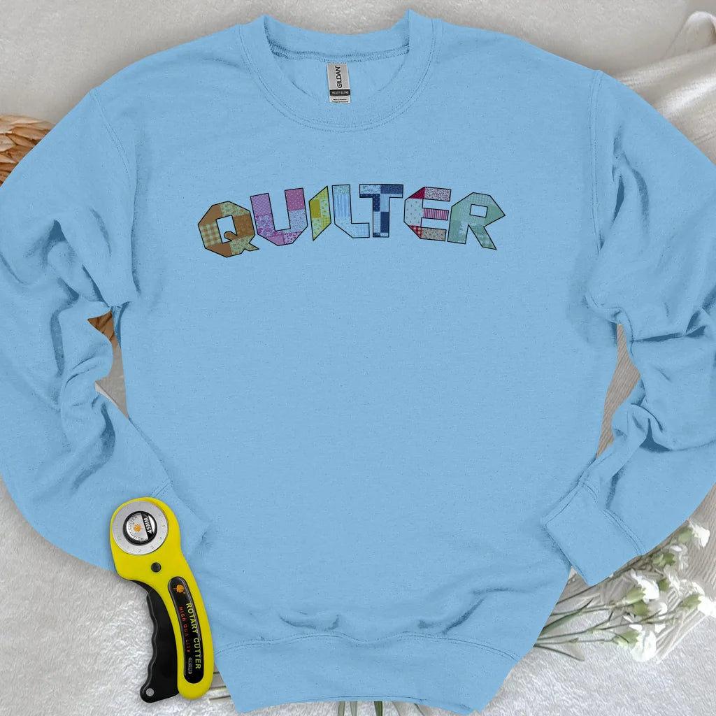 The Quilter's Studio Sampler Sweatshirt