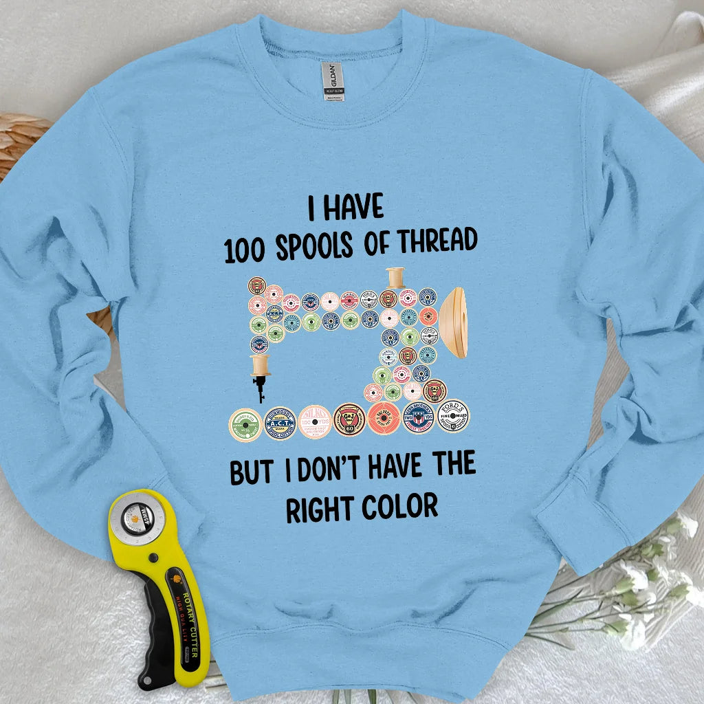 Threadful but Colorless Sweatshirt