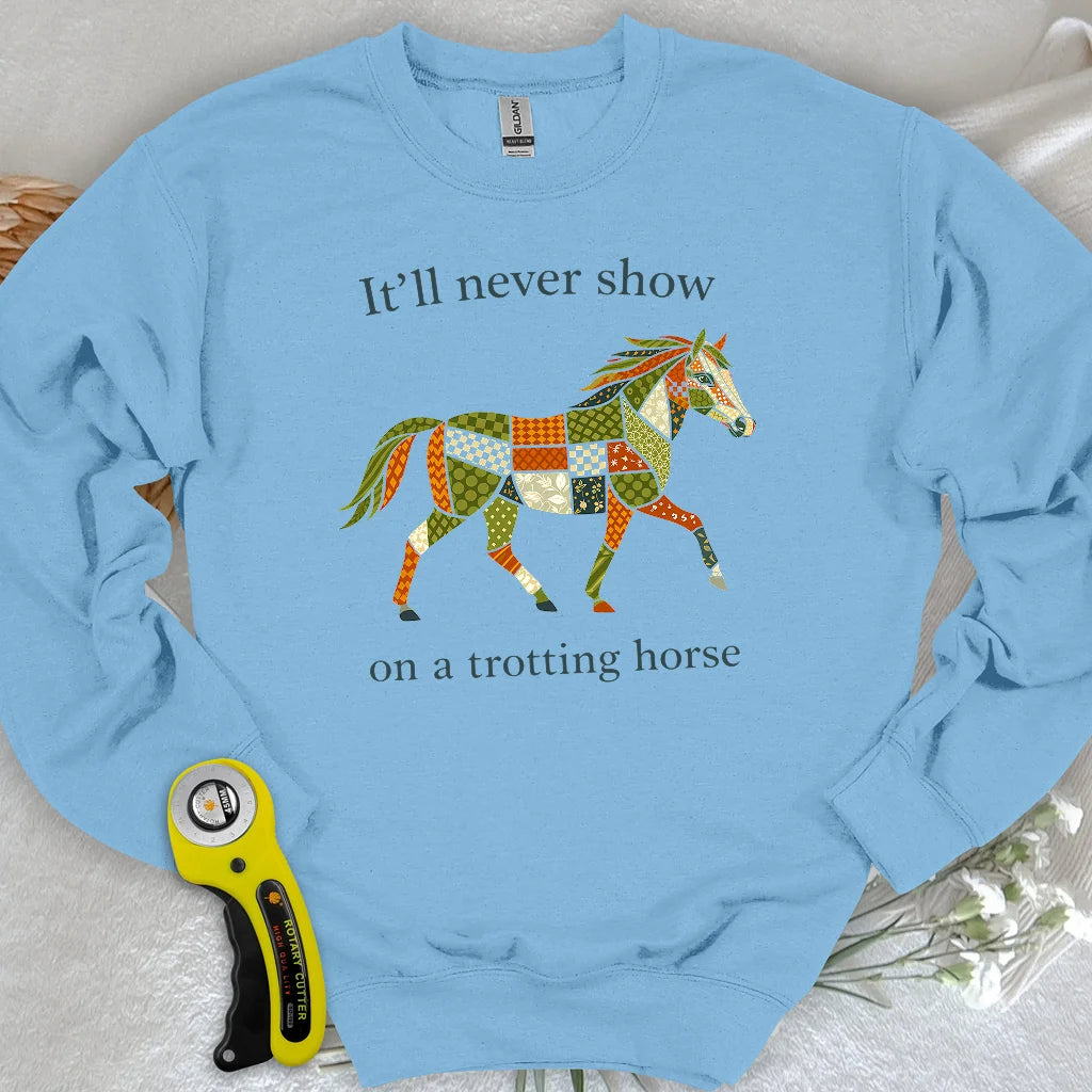 Trotting Horse Rule Sweatshirt