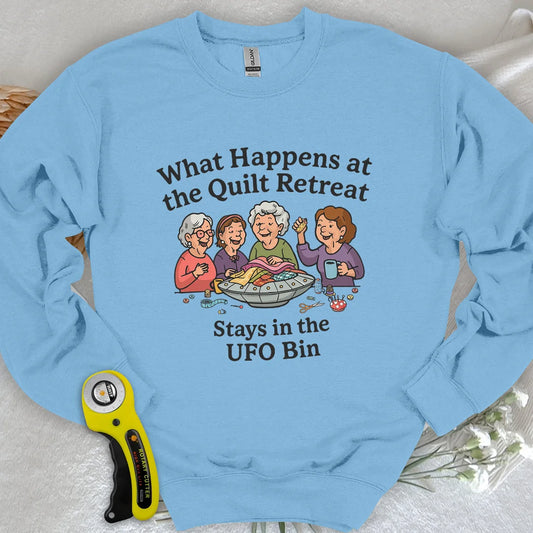 UFO Quilt Retreat Sweatshirt