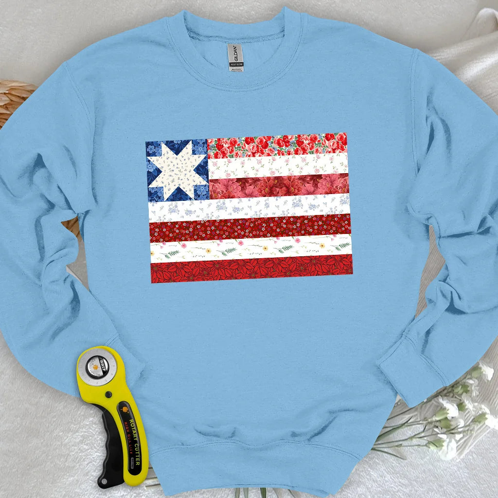 USA Star Flag Sweatshirt