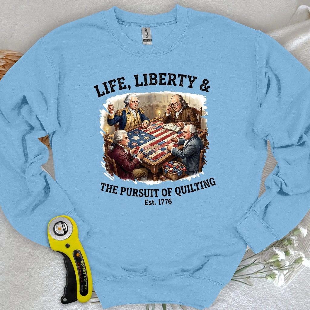 United We Quilt 1776 Sweatshirt