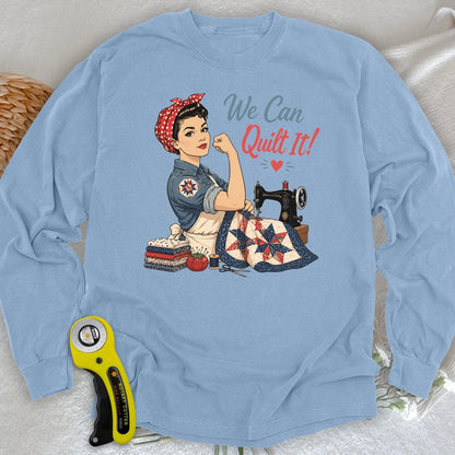 We Can Quilt It Long Sleeve T-shirt