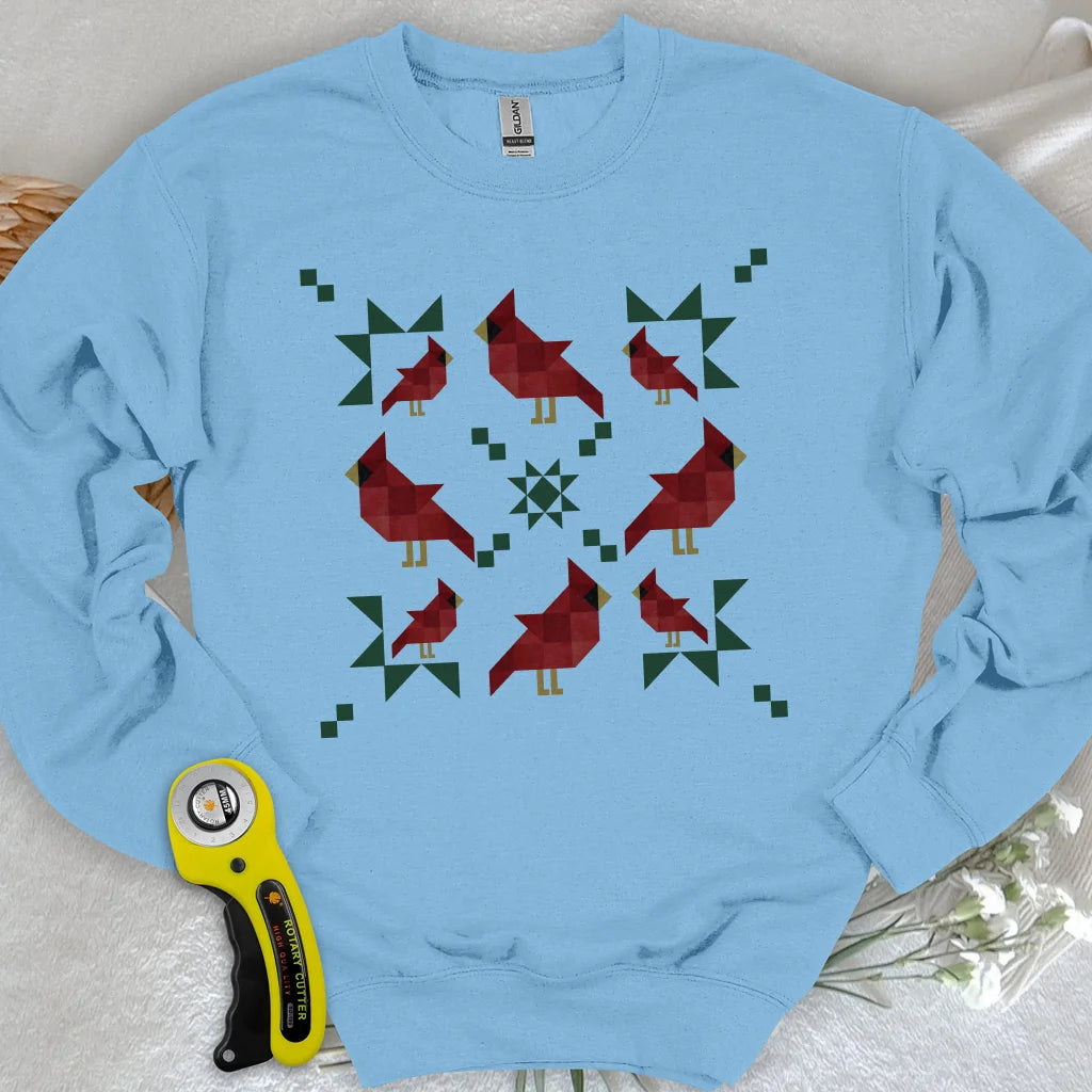 Wenn Kardinäle erscheinen Sweatshirt