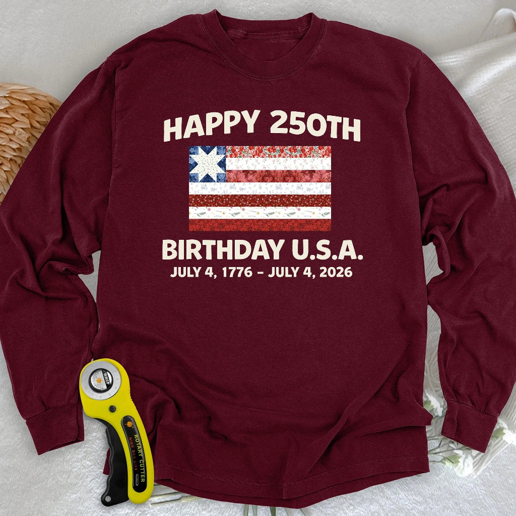 250 Jahre voller Stolz – Langarmshirt