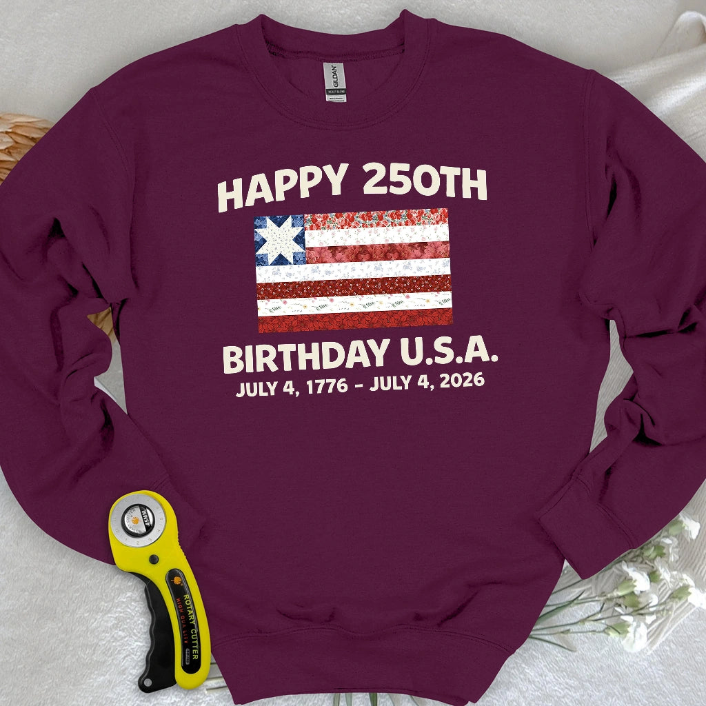 250 Years Pieced with Pride Sweatshirt