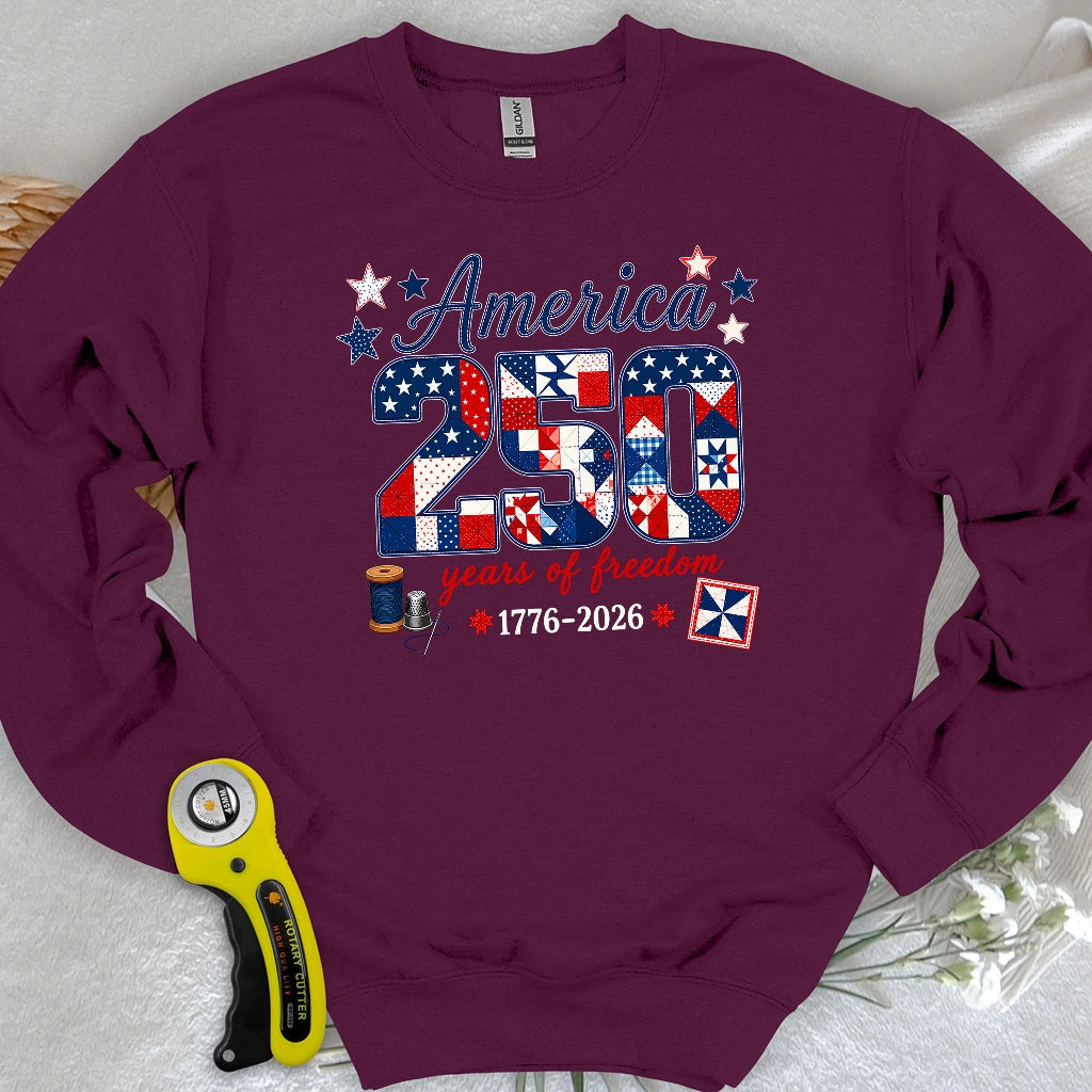 America 250: Pieced With Pride Sweatshirt