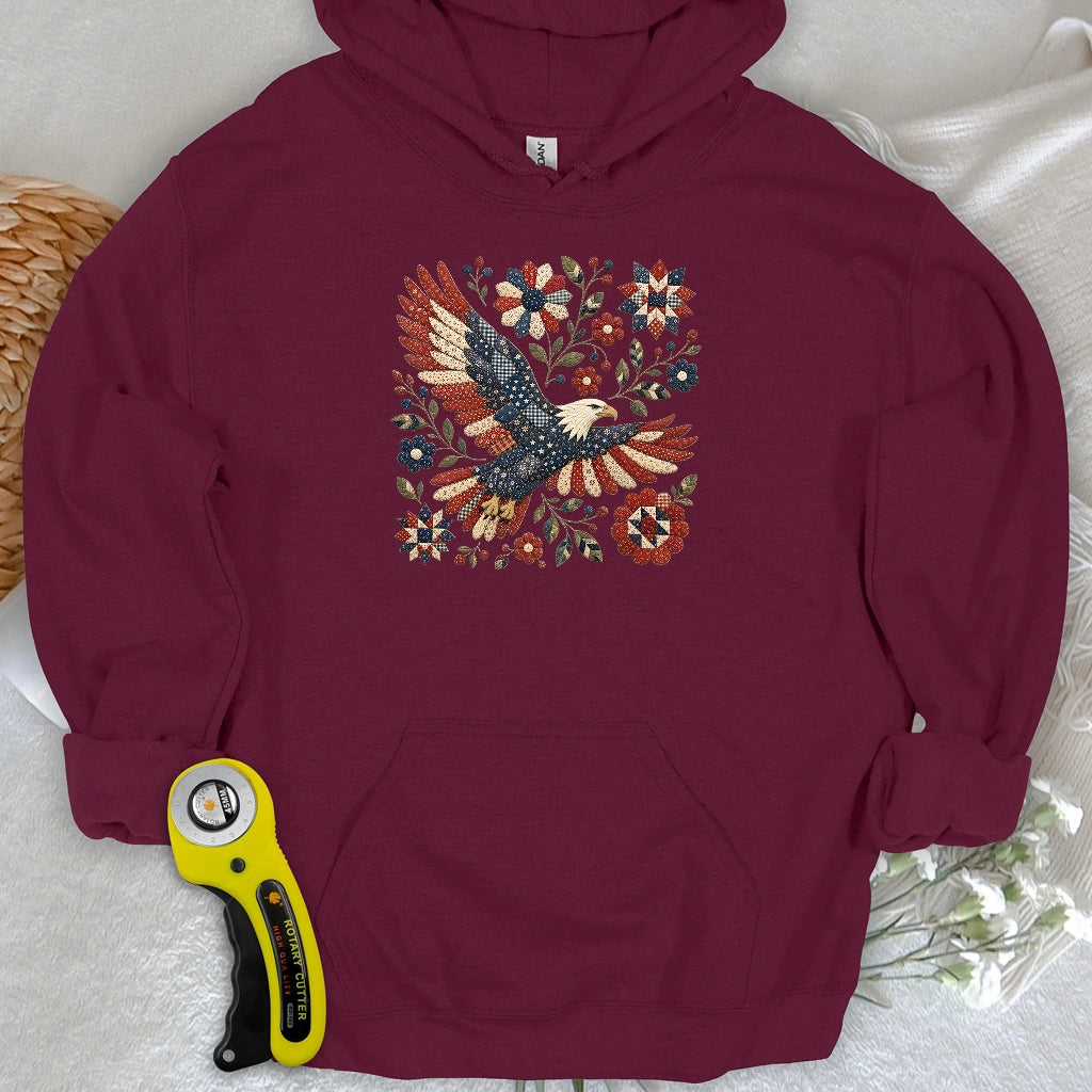 American Eagle Appliqué Hoodie