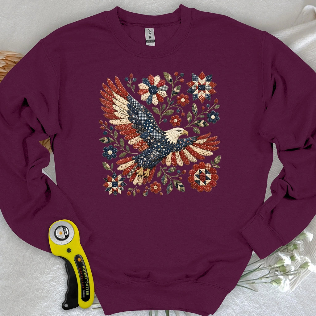 American Eagle Appliqué Sweatshirt
