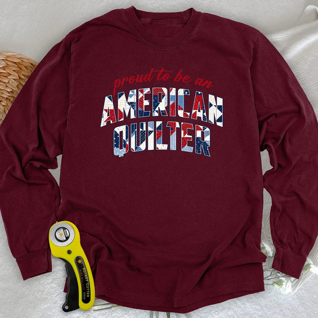 American Quilter Long Sleeve T-shirt
