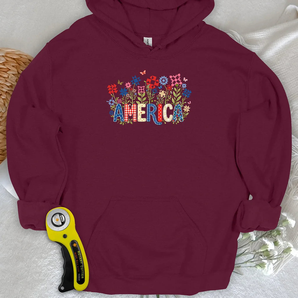 Appliqué America Hoodie
