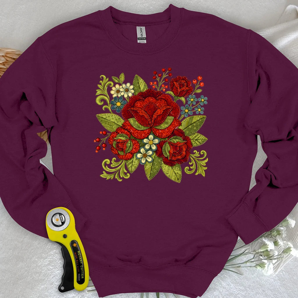 Appliqué Nerd Sweatshirt