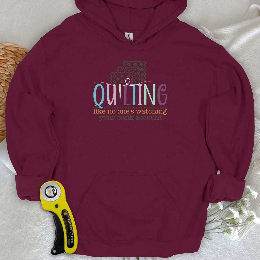 Bank Account? I Bought Fabric Hoodie