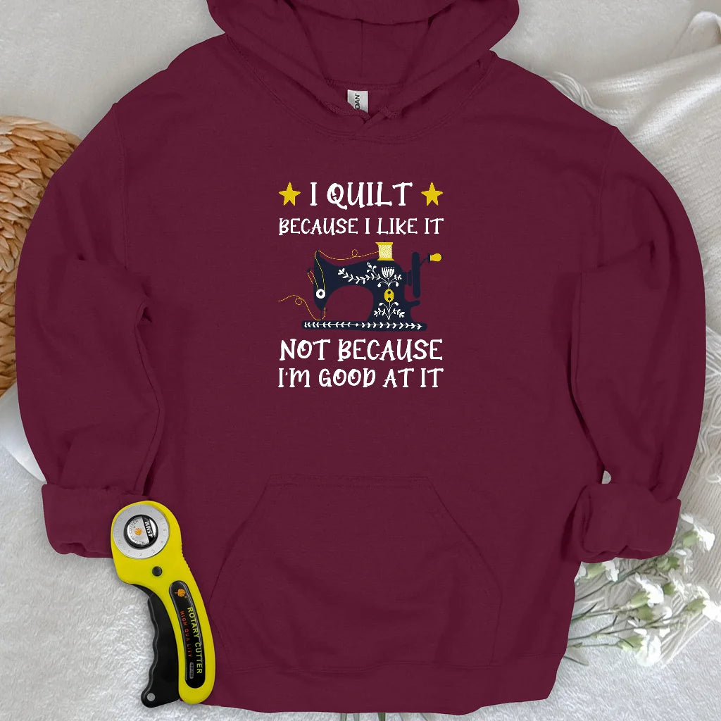 Parce que j'aime ça sweat à capuche