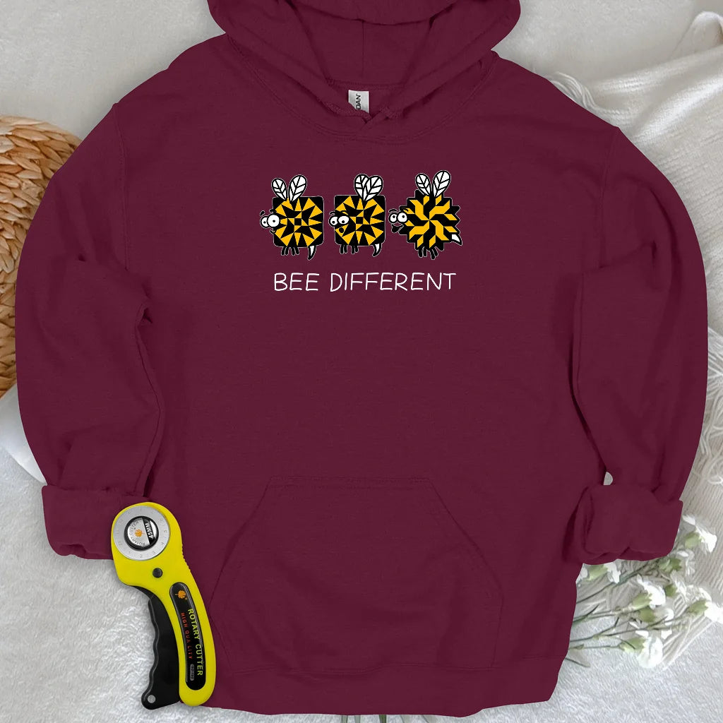 Sweat à capuche Bee Different
