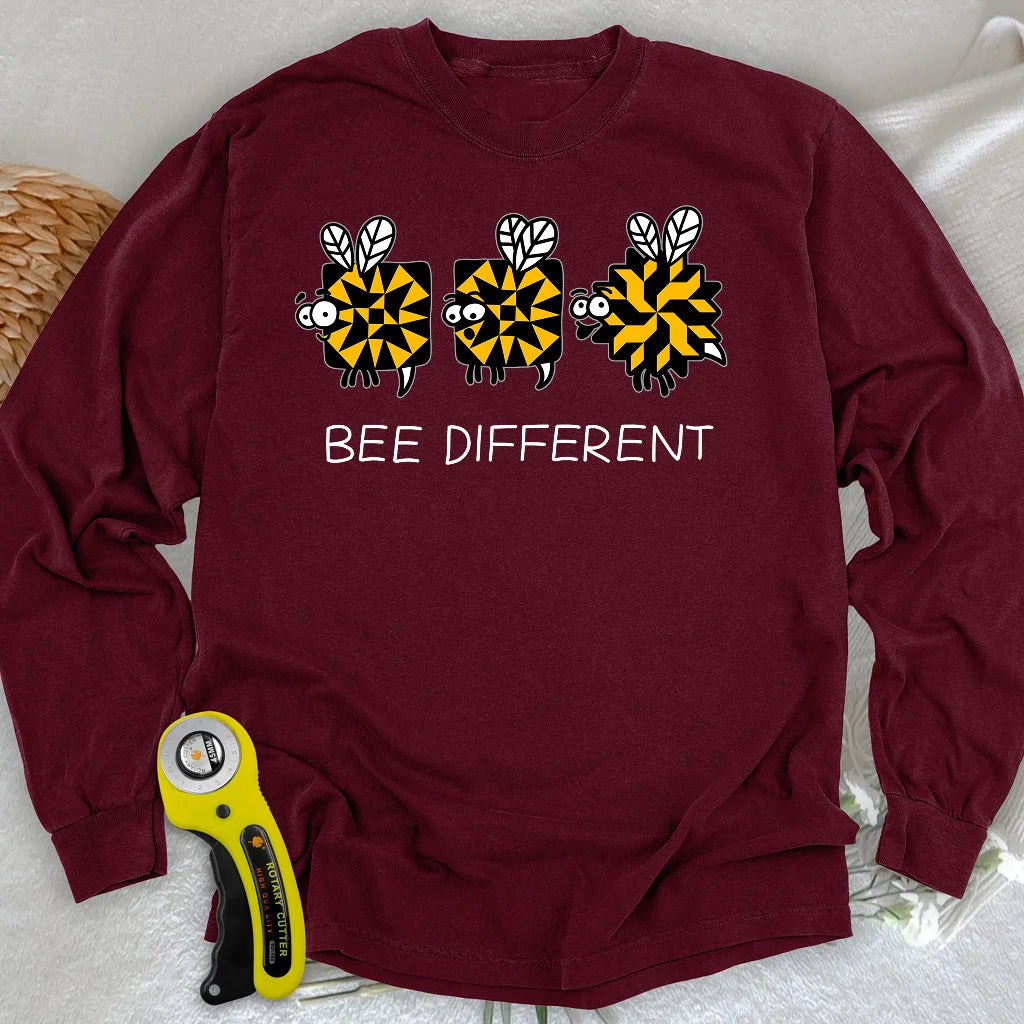 Bee Different Langarm-T-Shirt