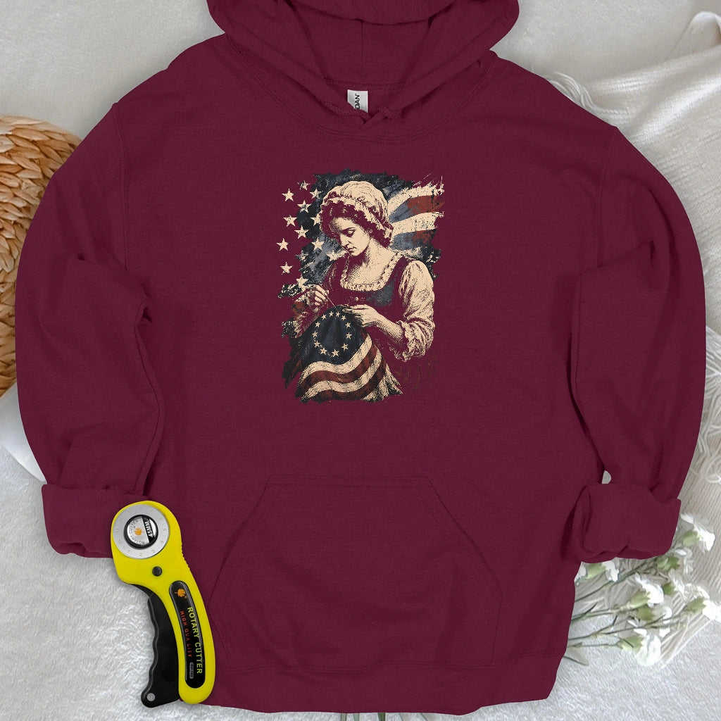 Betsy Ross Flag Hoodie