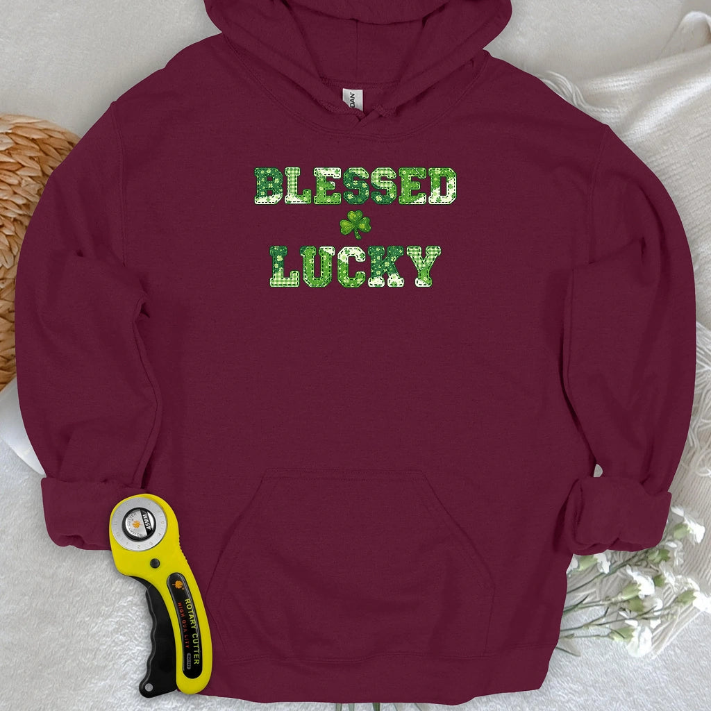 Sweat à capuche « Lucky » béni