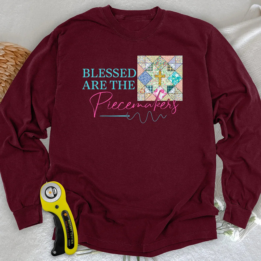 Blessed are the Piecemakers Long Sleeve T-shirt