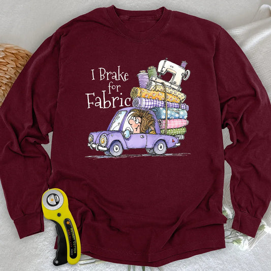 Brake for Fabric Long Sleeve T-shirt