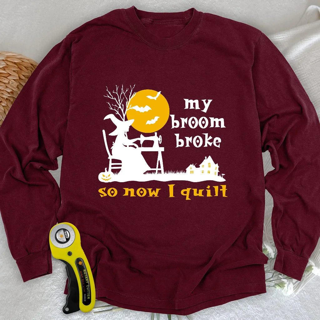 Broom Broke Long Sleeve T-shirt