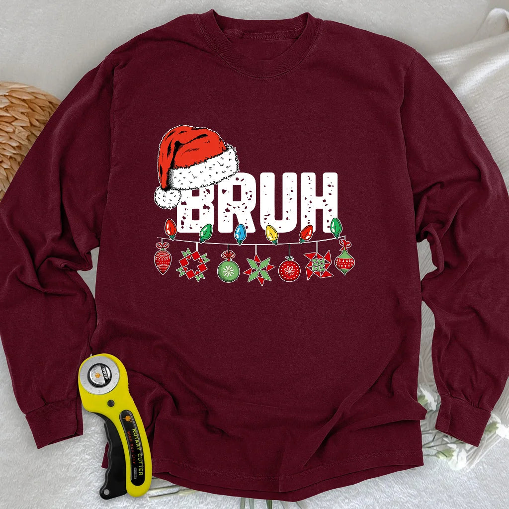 Bruh Langarmshirt