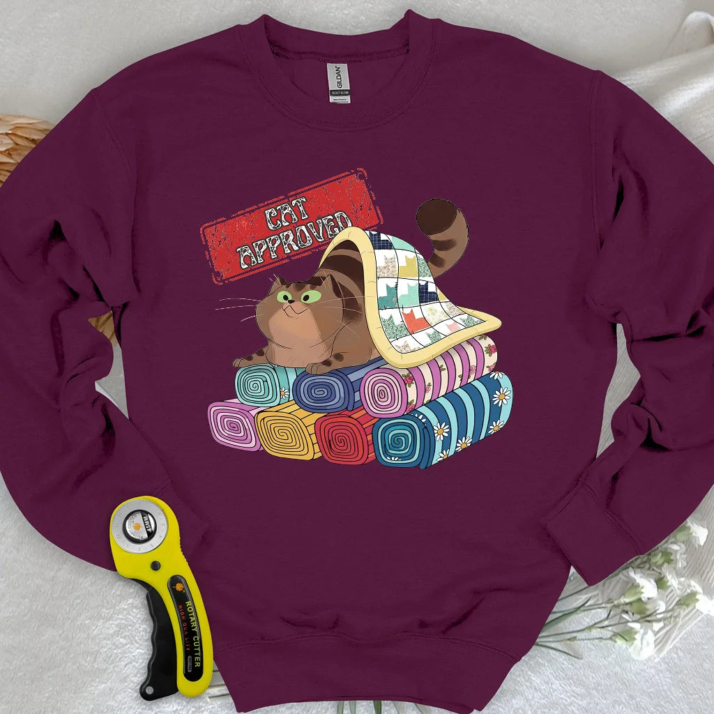 Sweat-shirt approuvé par les chats