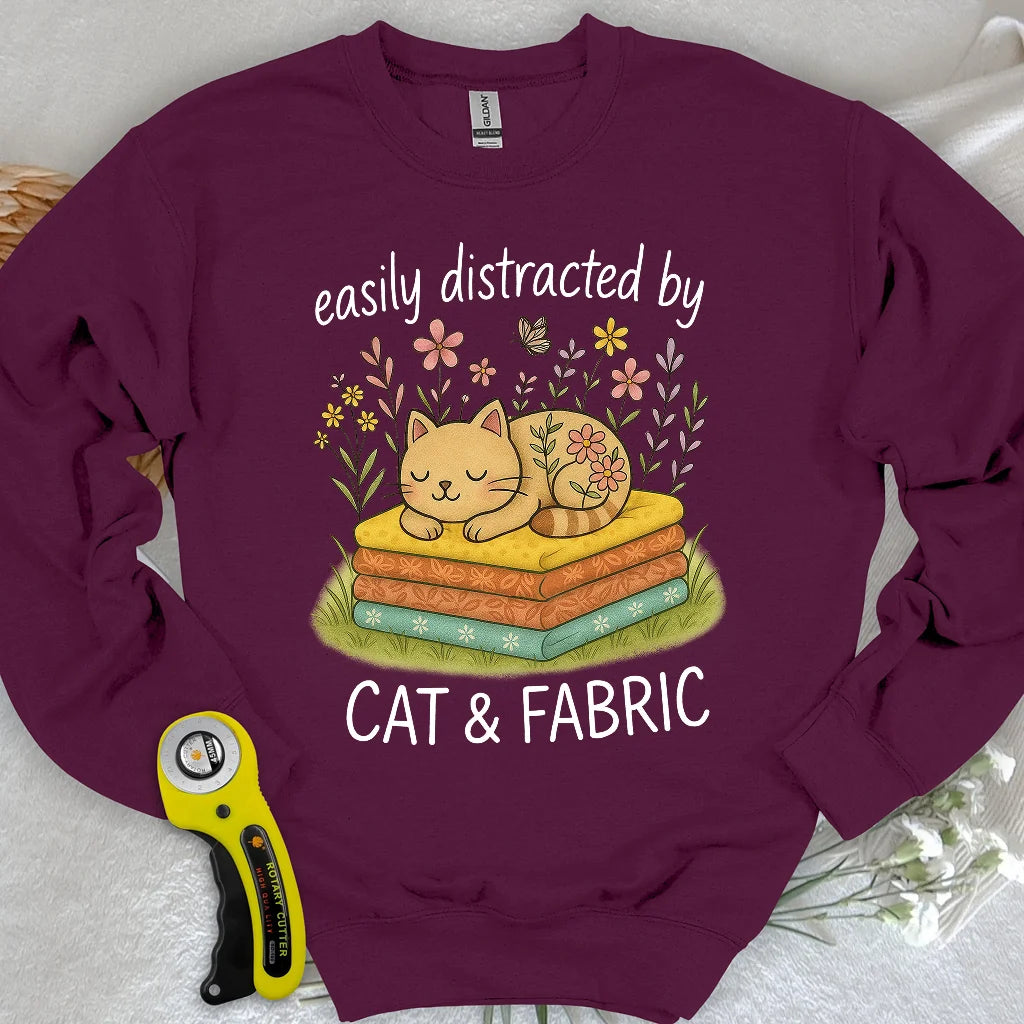 Nickerchen für Quilter Sweatshirt