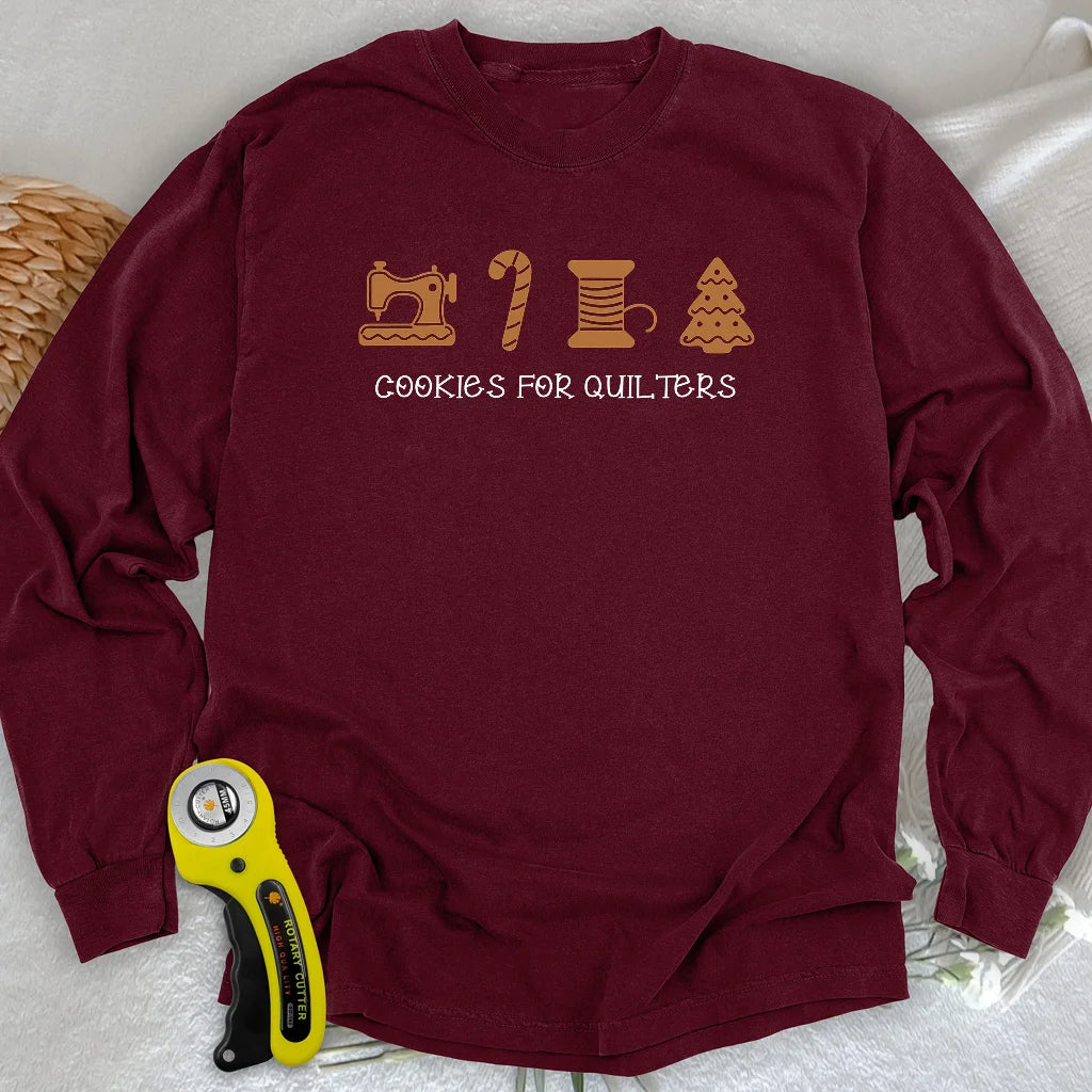 T-shirt manches longues Biscuits de Noël