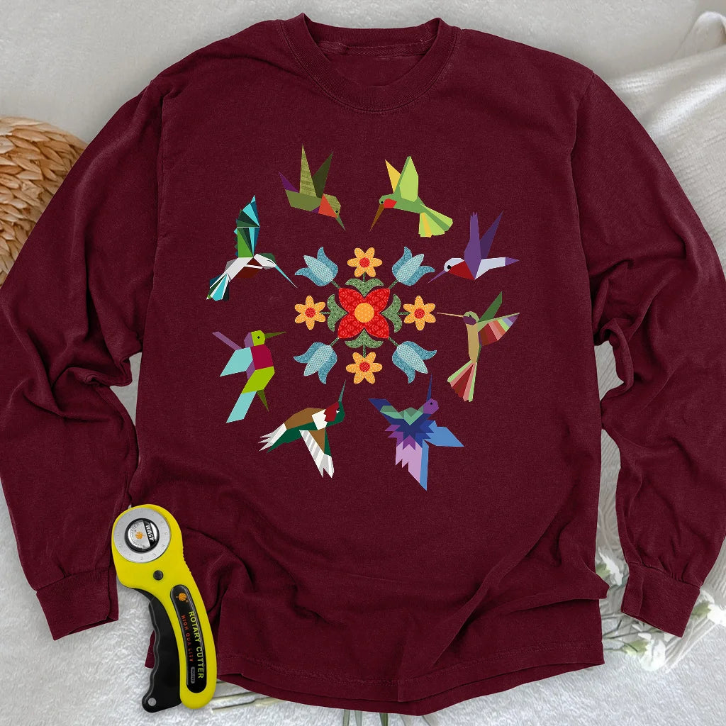 Circle of Wings Langarm-T-Shirt