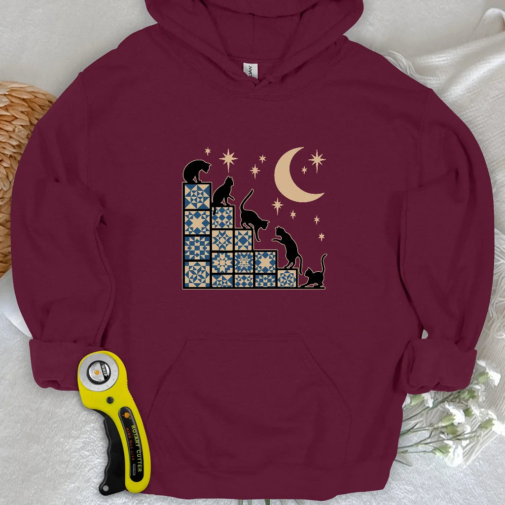 Kletter-zum-Mond-Kapuzenpulli
