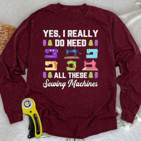 Collector of Stitches Long Sleeve T-shirt
