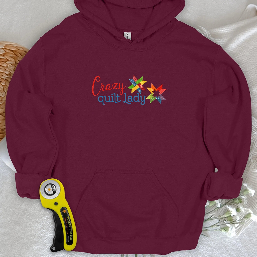 Sweat à capuche Femme fan de patchwork