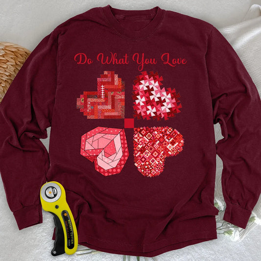 Do What You Love Langarm-T-Shirt