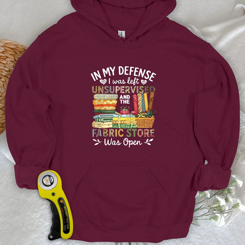 Fabric Mischief Hoodie