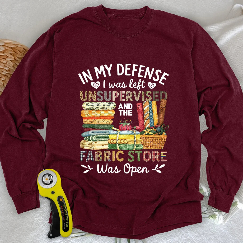 Fabric Mischief Long Sleeve T-shirt