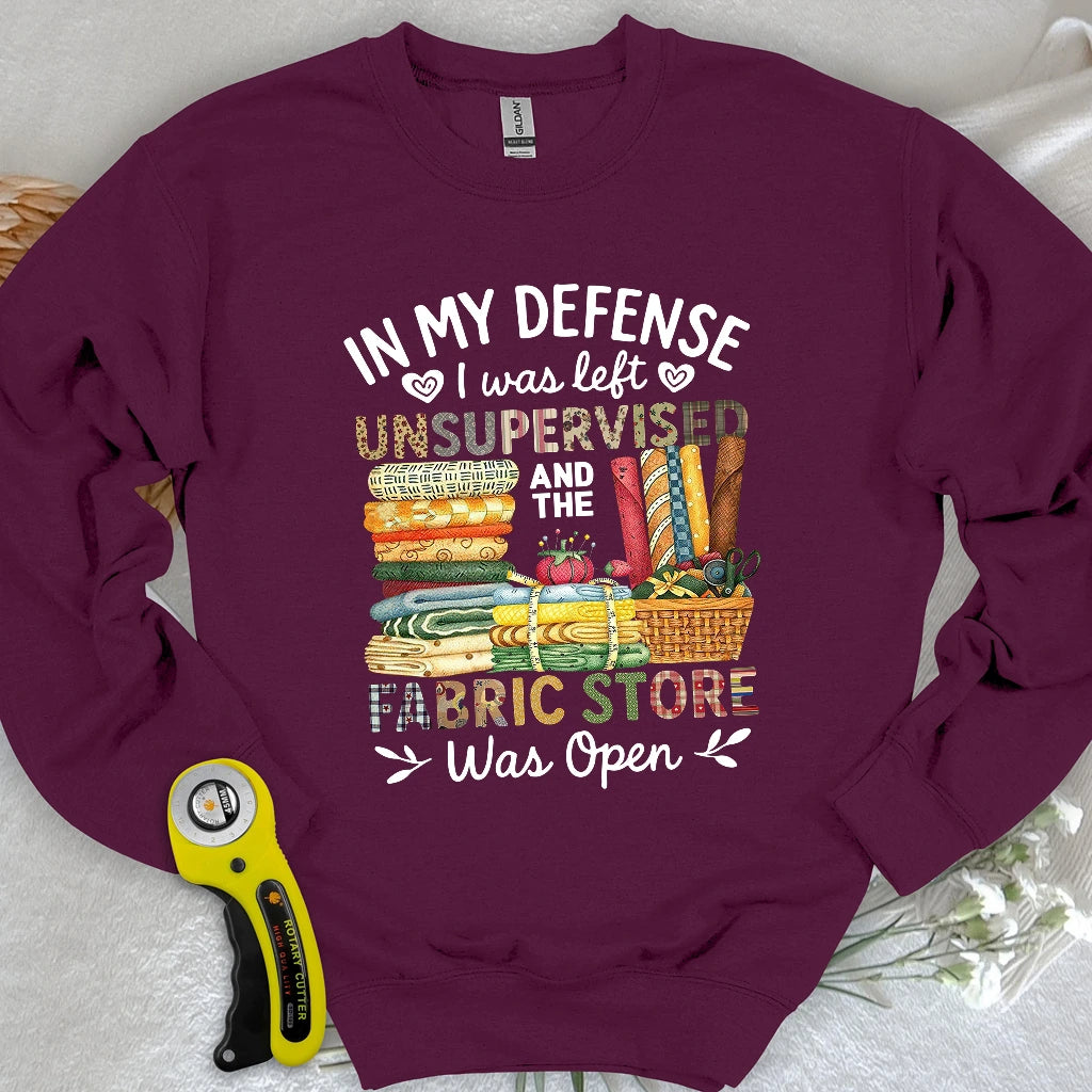 Fabric Mischief Sweatshirt