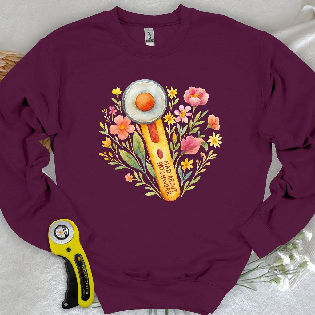 Sweat-shirt Coupe Fleurs