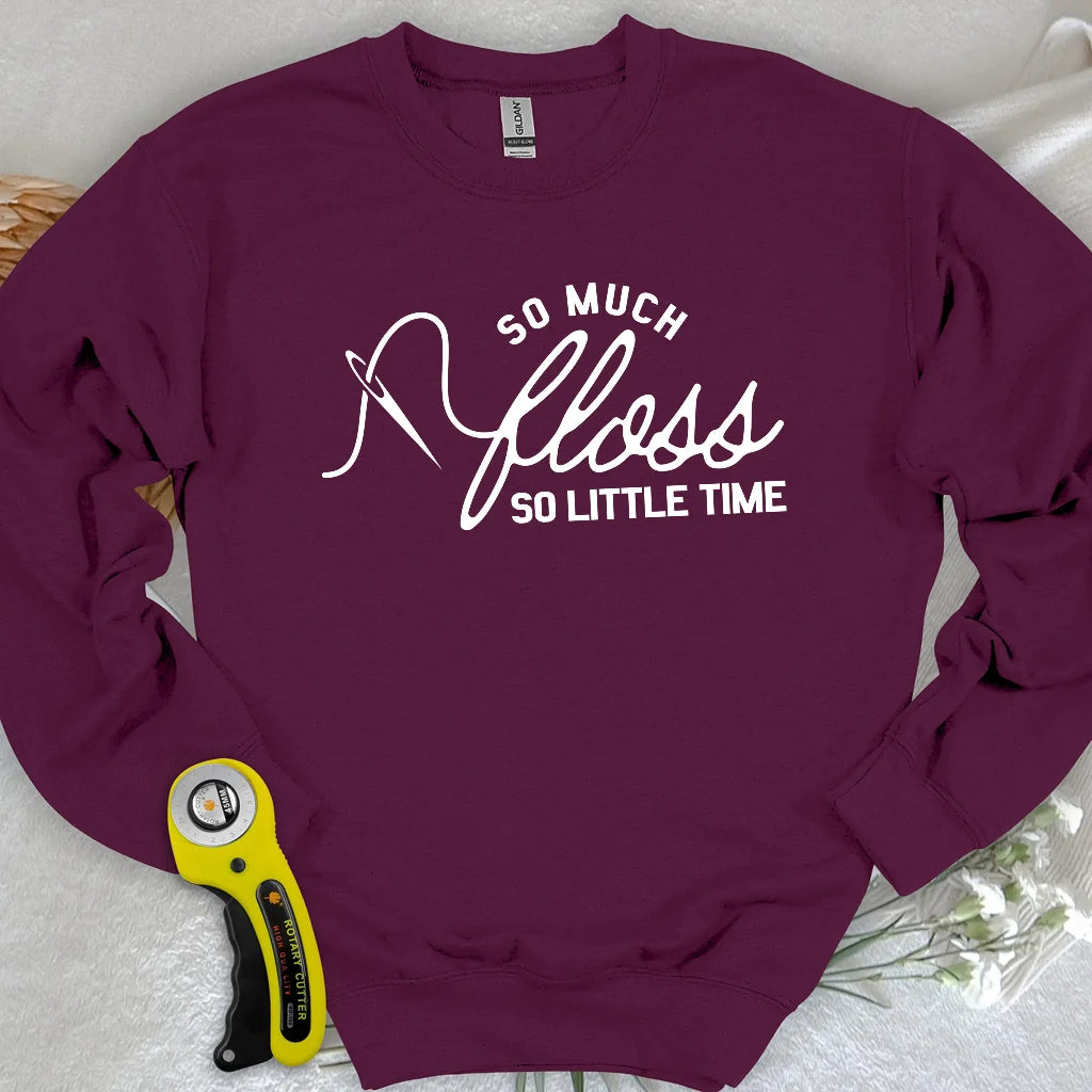 Sweat-shirt Fil dentaire et temps