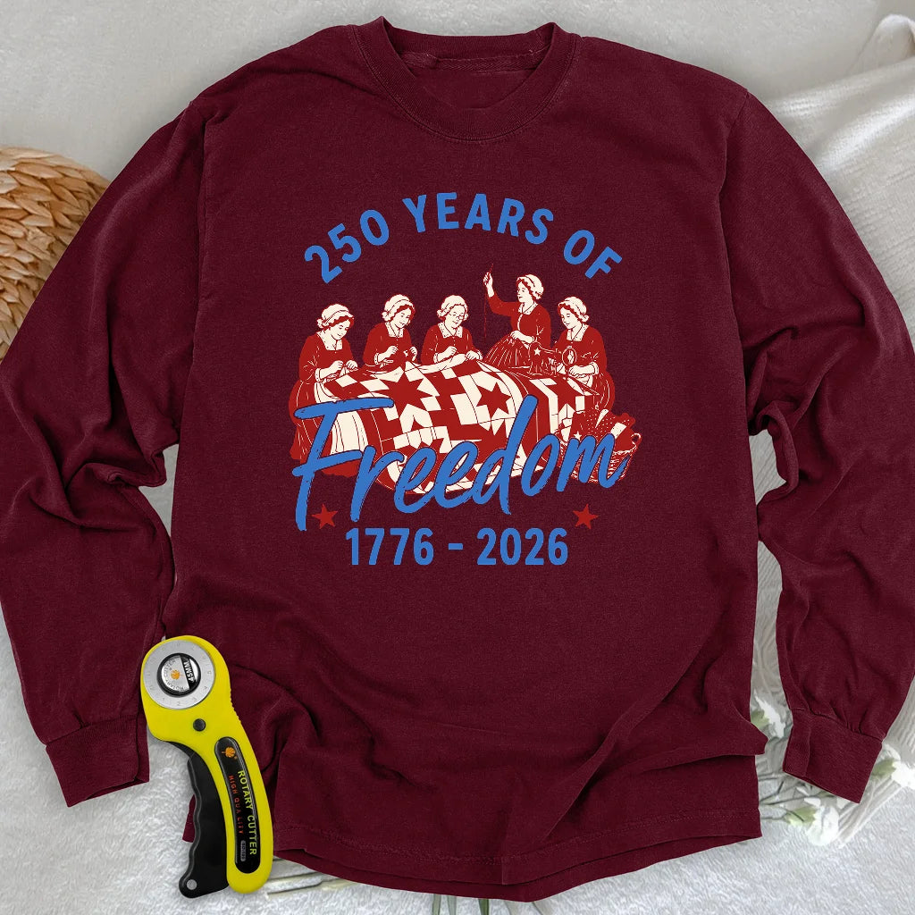 Freedom Quilting Bee Long Sleeve T-shirt