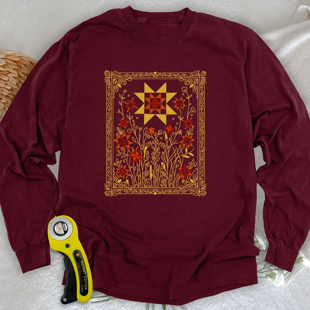 T-shirt manches longues Jardin des étoiles