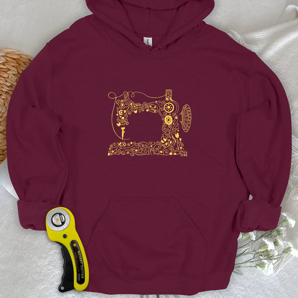 Sweat à capuche Goldwork