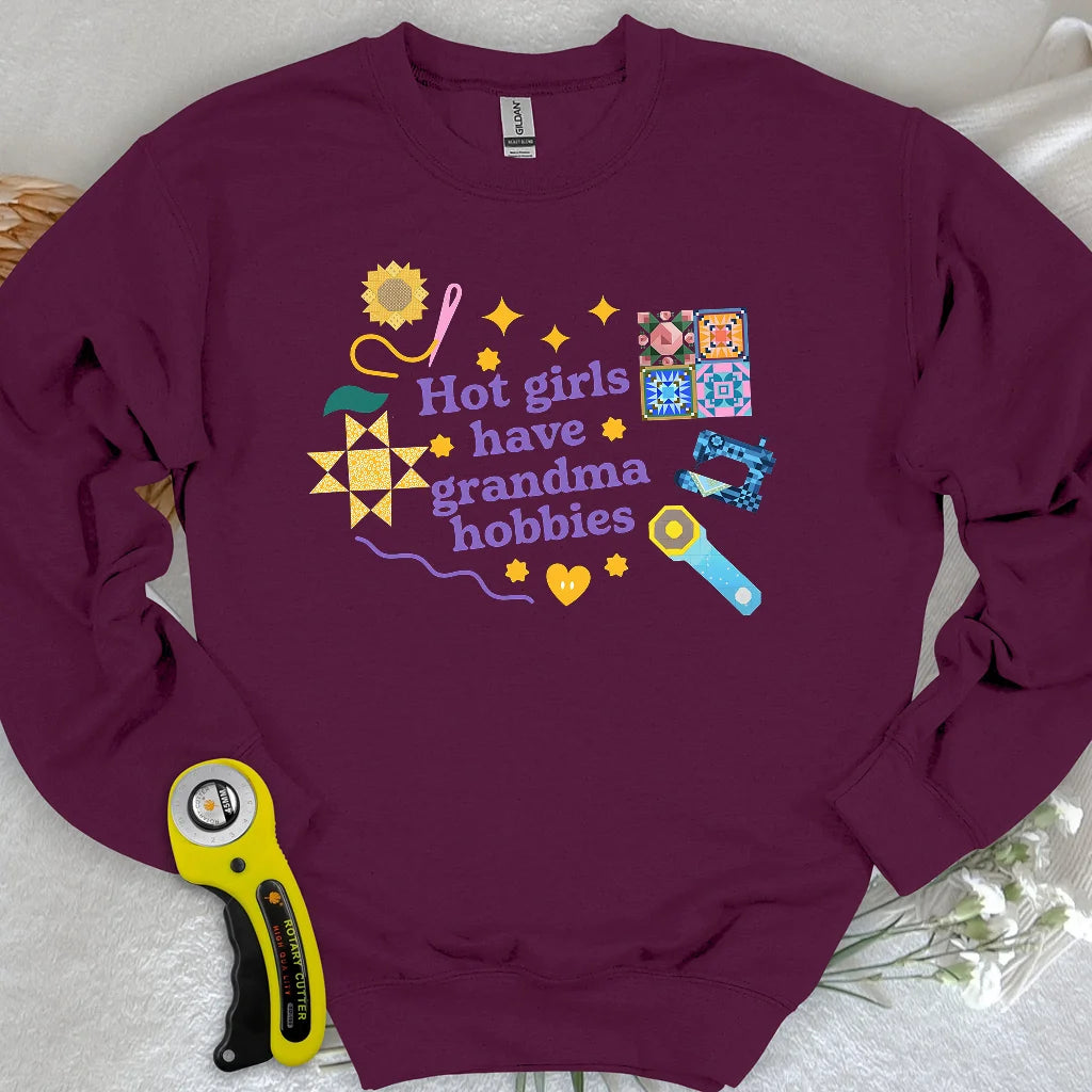 Sweat-shirt Loisirs de Mamie