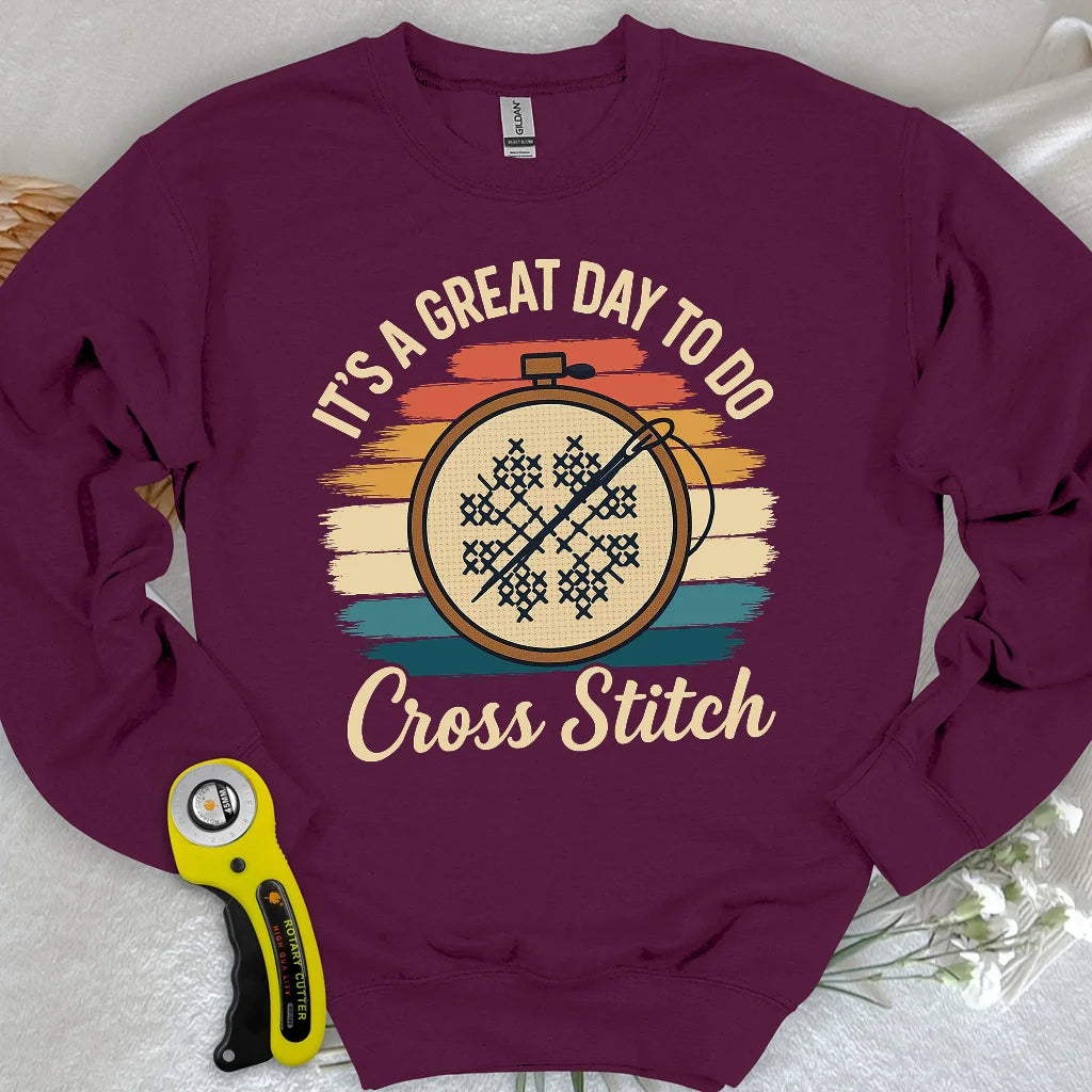 Super journée pour coudre un sweat-shirt