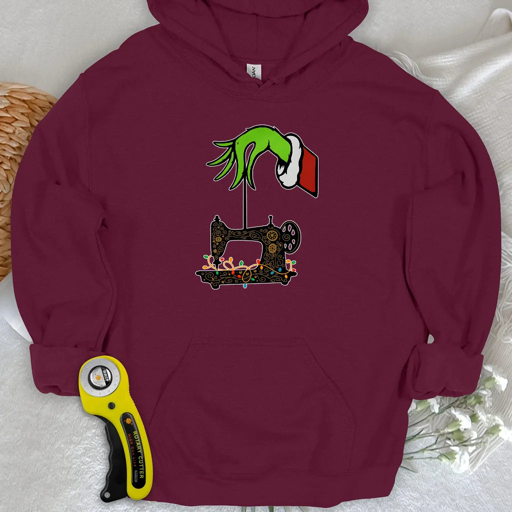 Hoodie Le Grinch a volé les points de suture