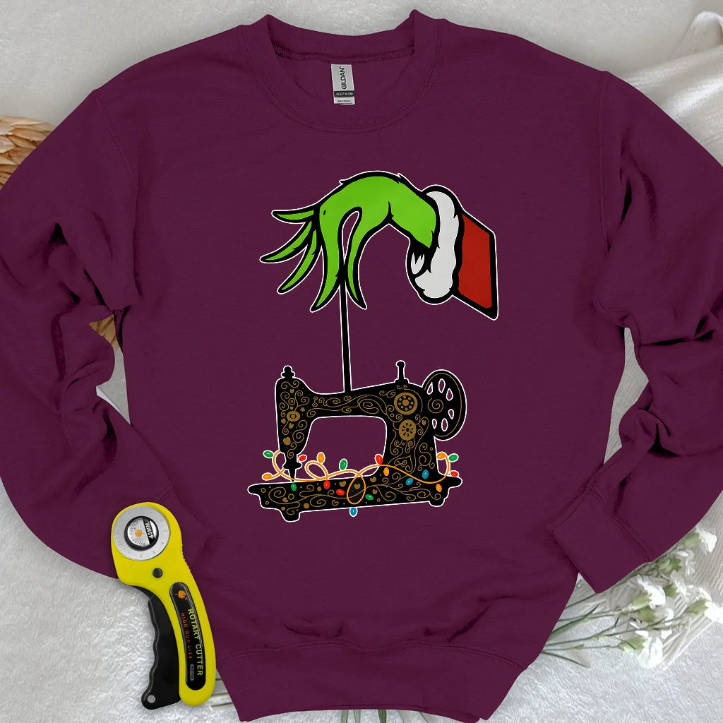 Grinch Stole Stitches Sweatshirt