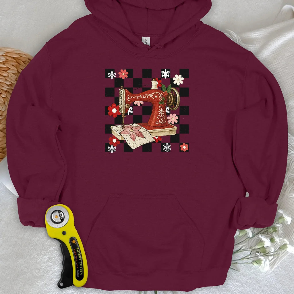 Sweat à capuche « Holly Jolly Stitcher »