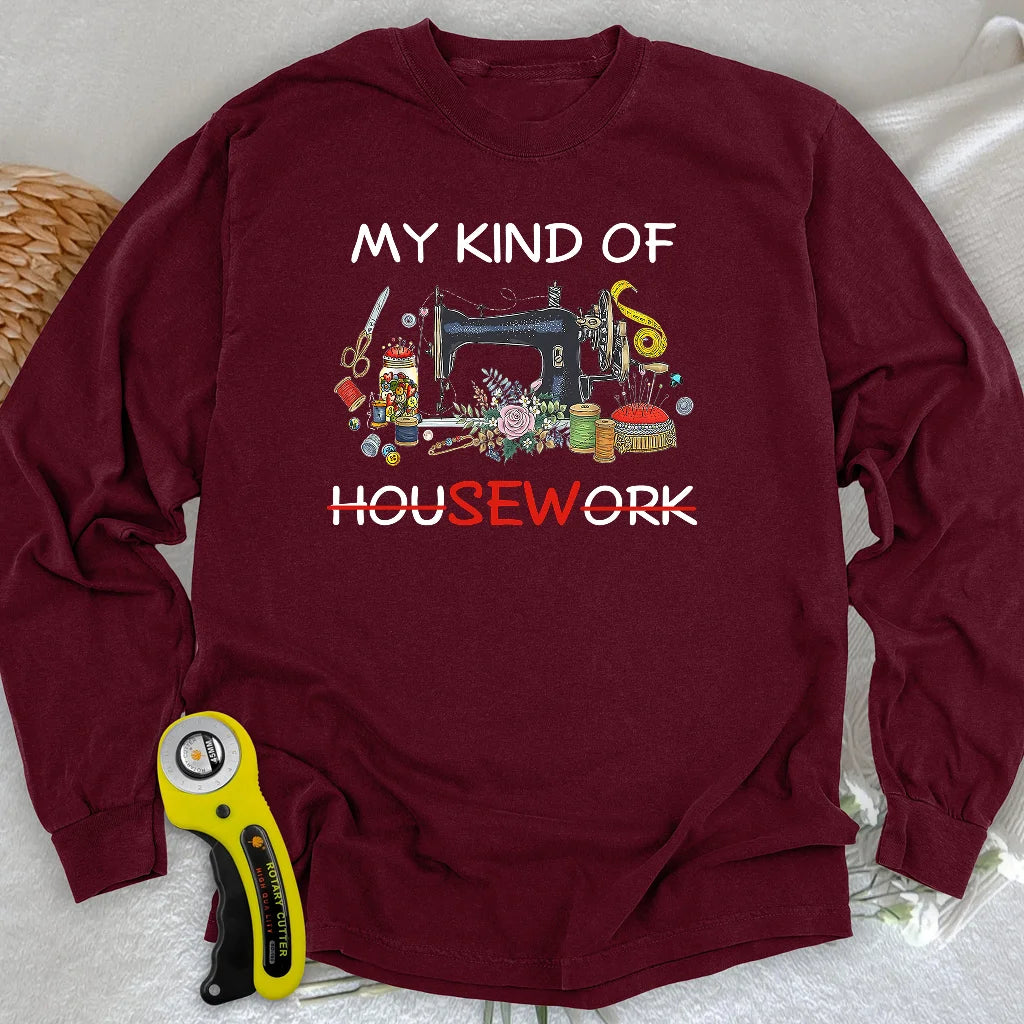 Housework Long Sleeve T-shirt