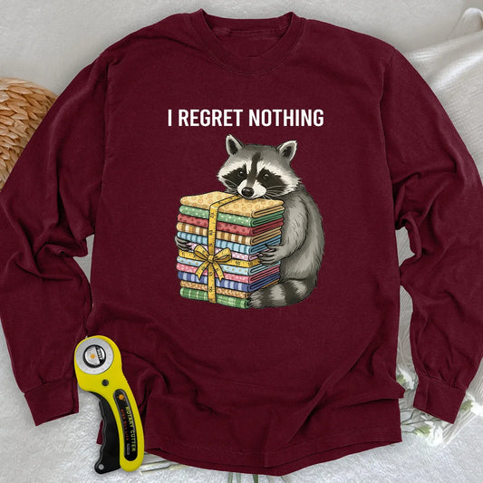 I Regret Nothing Langarmshirt